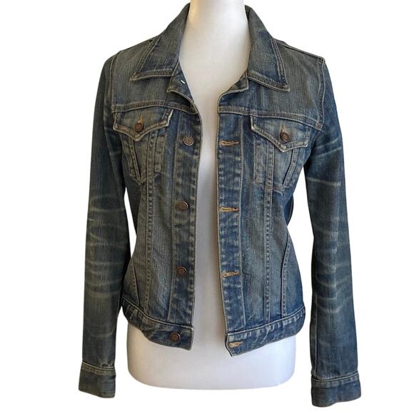 Vintage Earl Jeans Denim Jacket Y2K Unicorn!